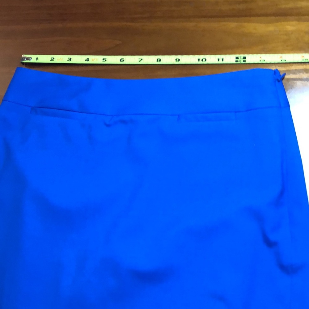 Banana Republic Cobalt / Royal Blue Pencil Skirt - Picture 8 of 12